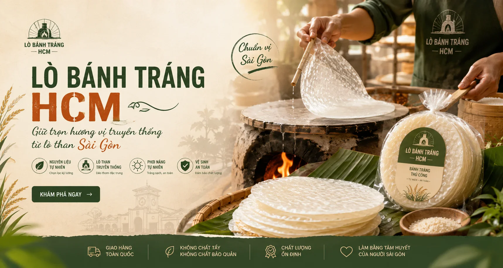 Lò Bánh Tráng HCM — ảnh quán