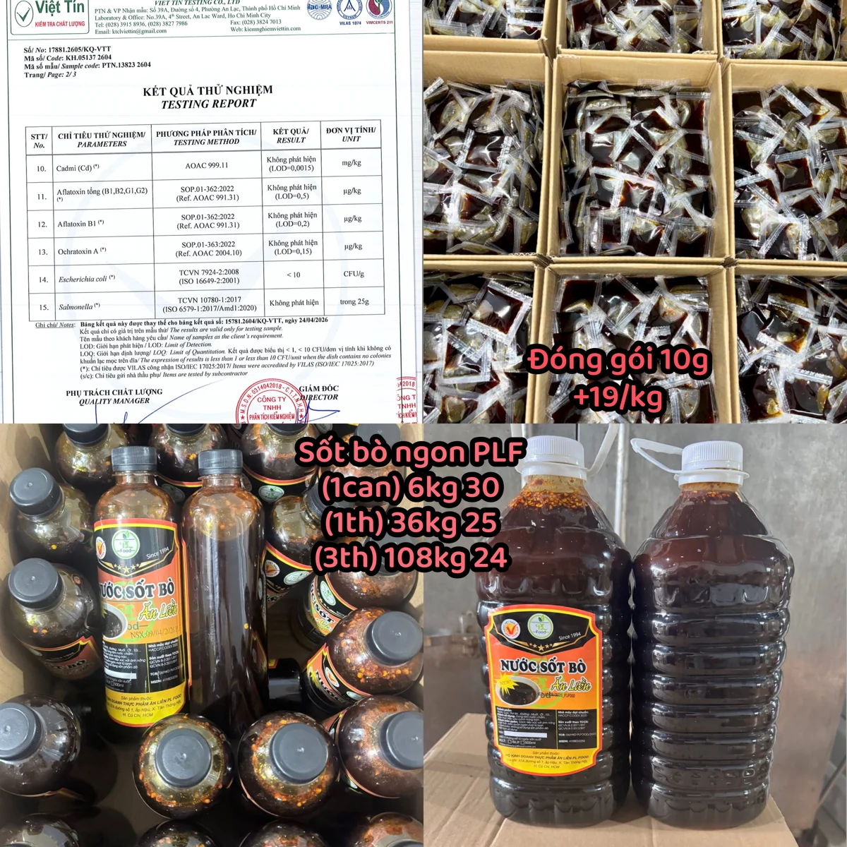 1chai Sốt bò ngon gần 1kg (PLFood)
