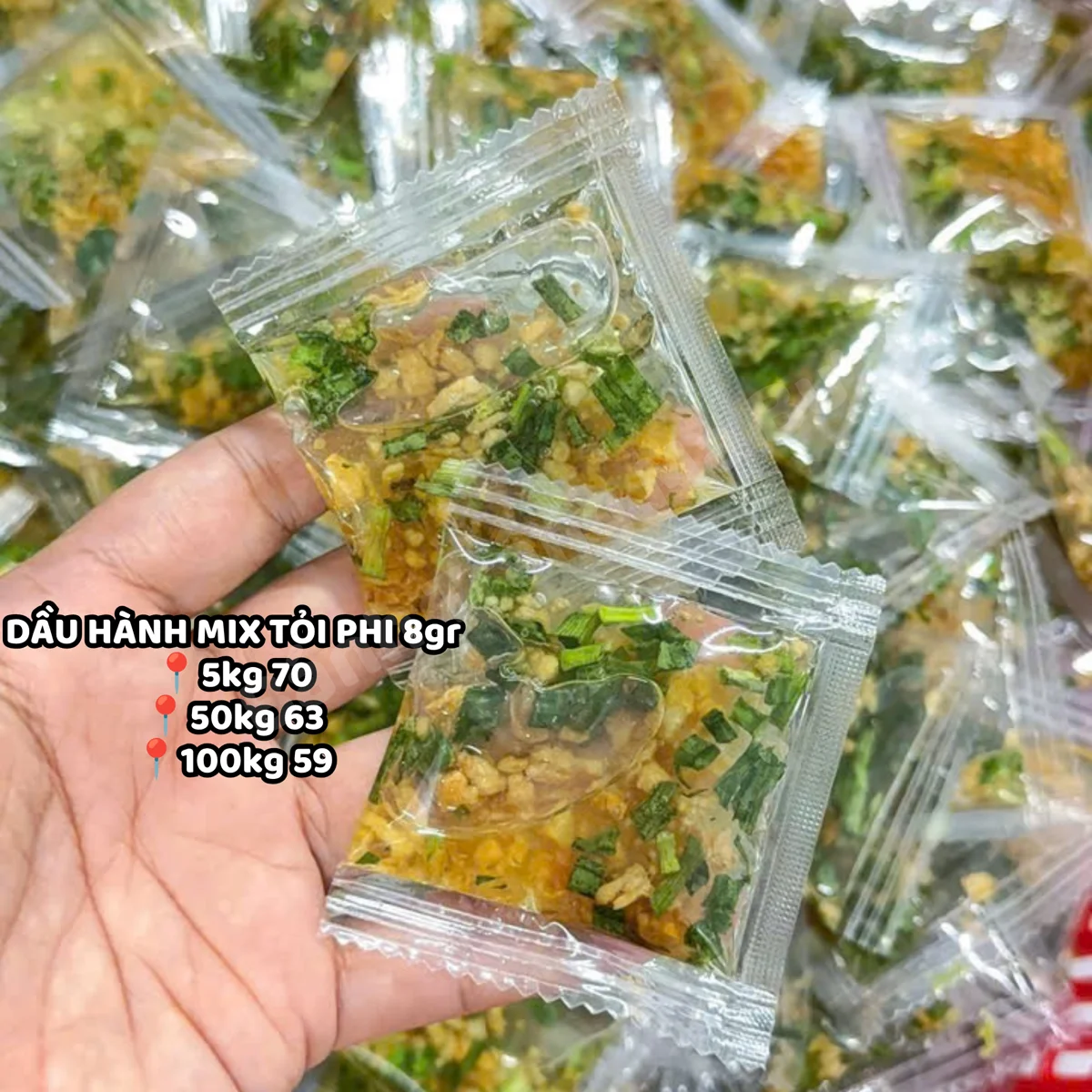 1kg Dầu hành mix tỏi 8gram