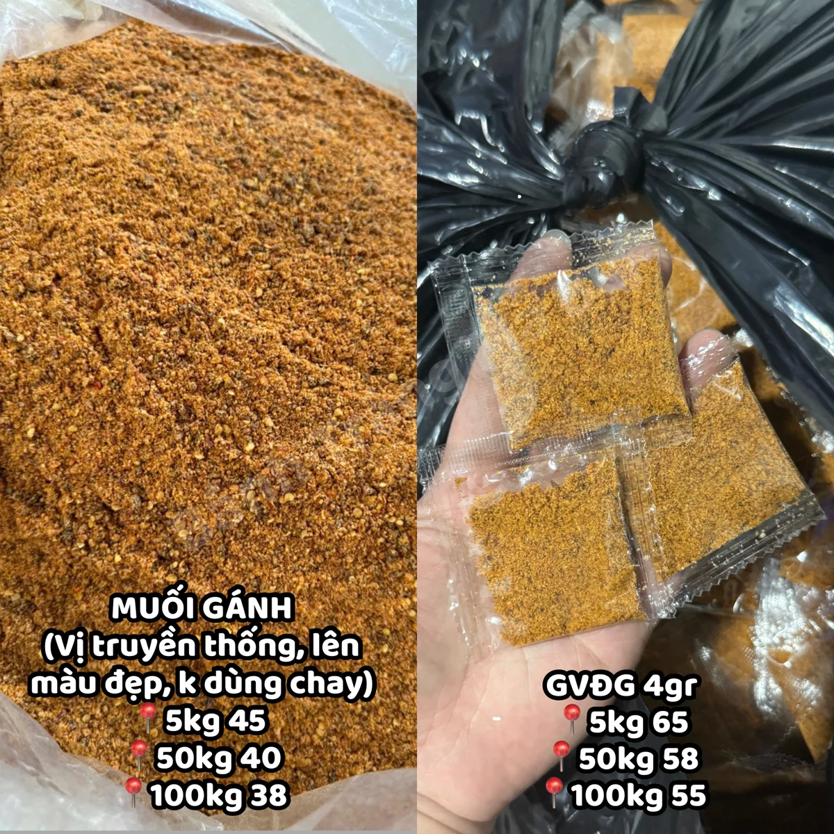 1kg MUỐI GÁNH XÁ