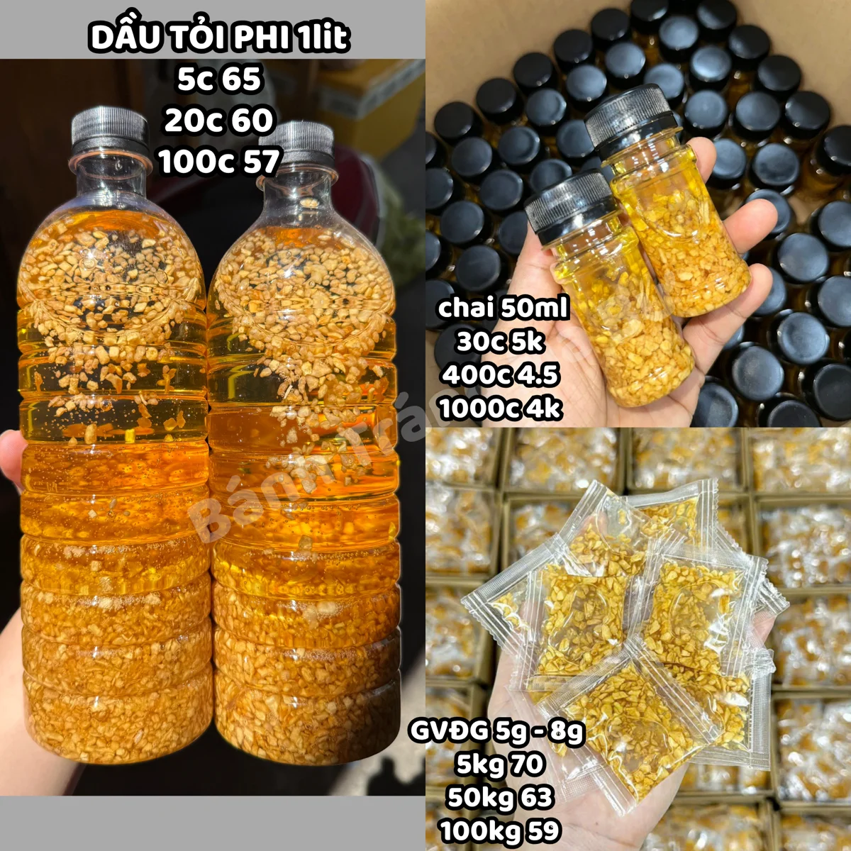 1lit DẦU TỎI PHI