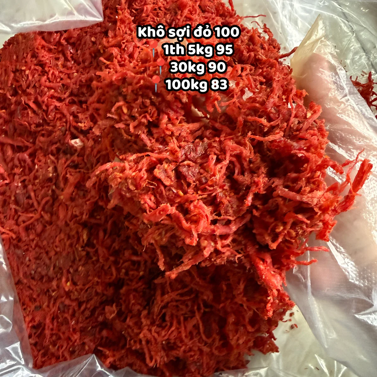 1kg Khô sợi đỏ