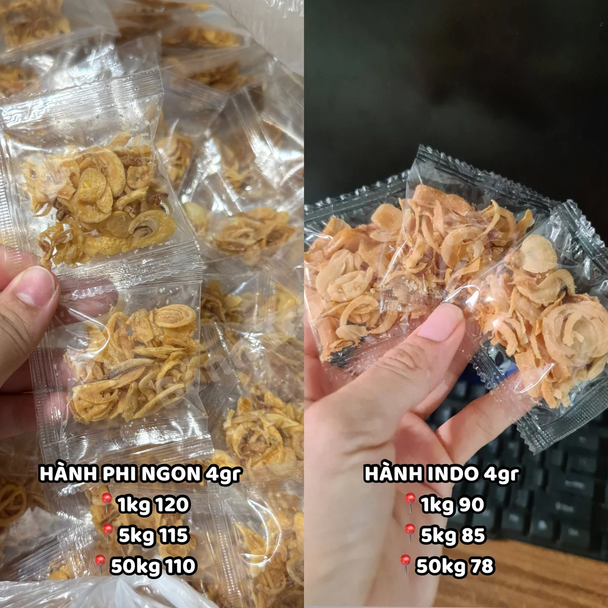1kg GVĐG 5g Hành INDO