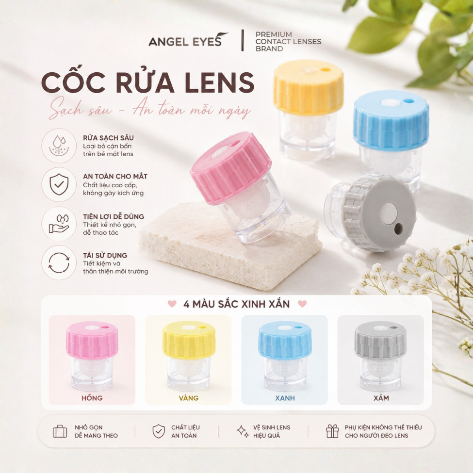 Máy Rửa Lens Bằng Tay