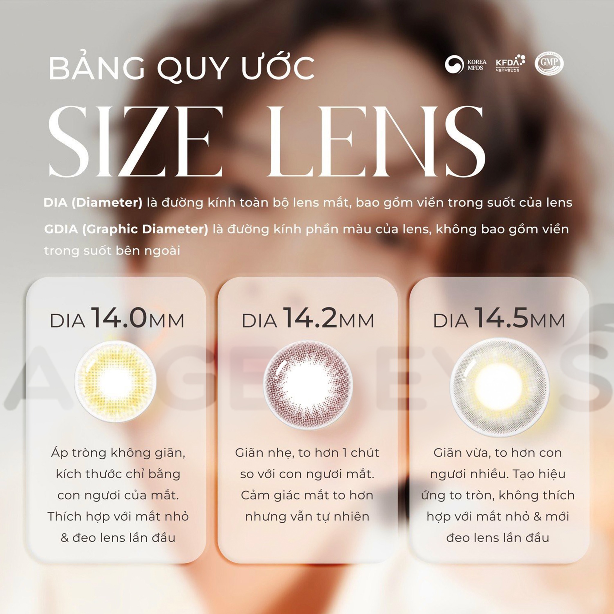 Kính áp tròng My Choco Silicone Hydrogel