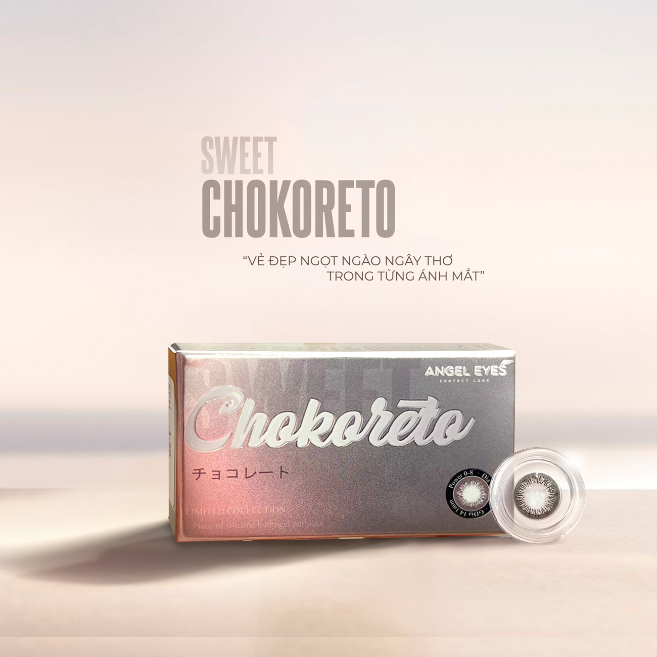 Kính áp tròng Silicone Hydrogel Limited Chokoreto