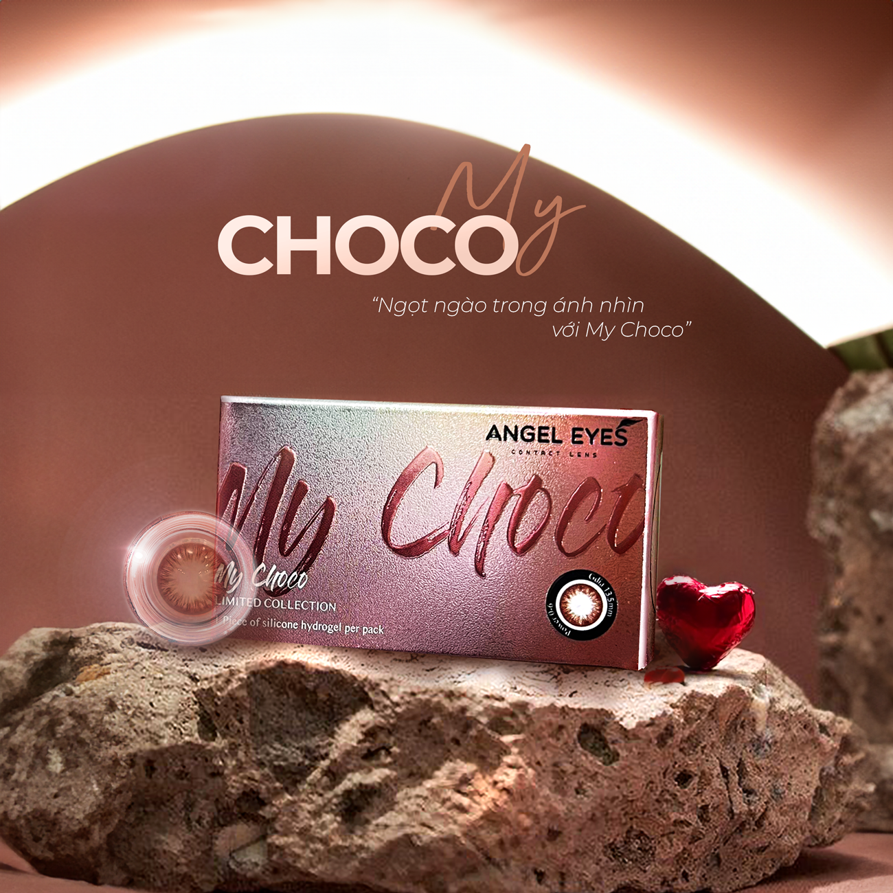 Kính áp tròng My Choco Silicone Hydrogel