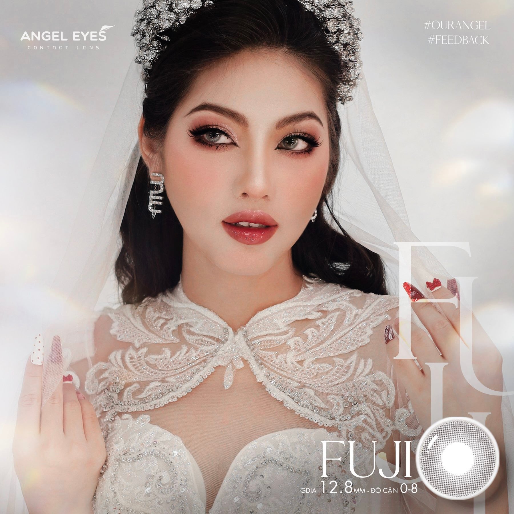 LENS MẮT NHỎ FUJI GRAY - LENS MÀU XÁM KHÓI TÂY SIÊU TỰ NHIÊN VỚI ĐỘ CẬN TỪ 0 - 8 ĐỘ