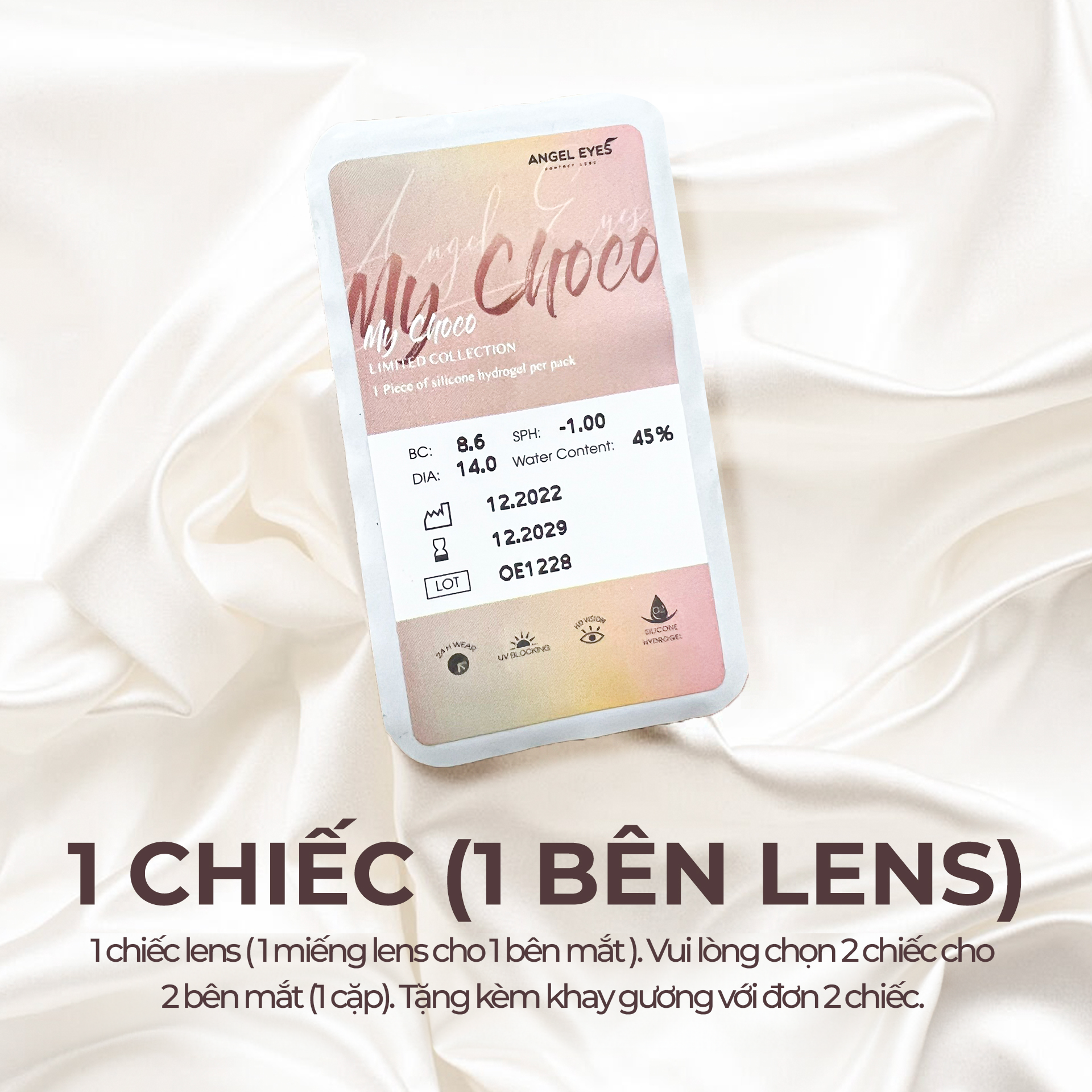 Kính áp tròng My Choco Silicone Hydrogel