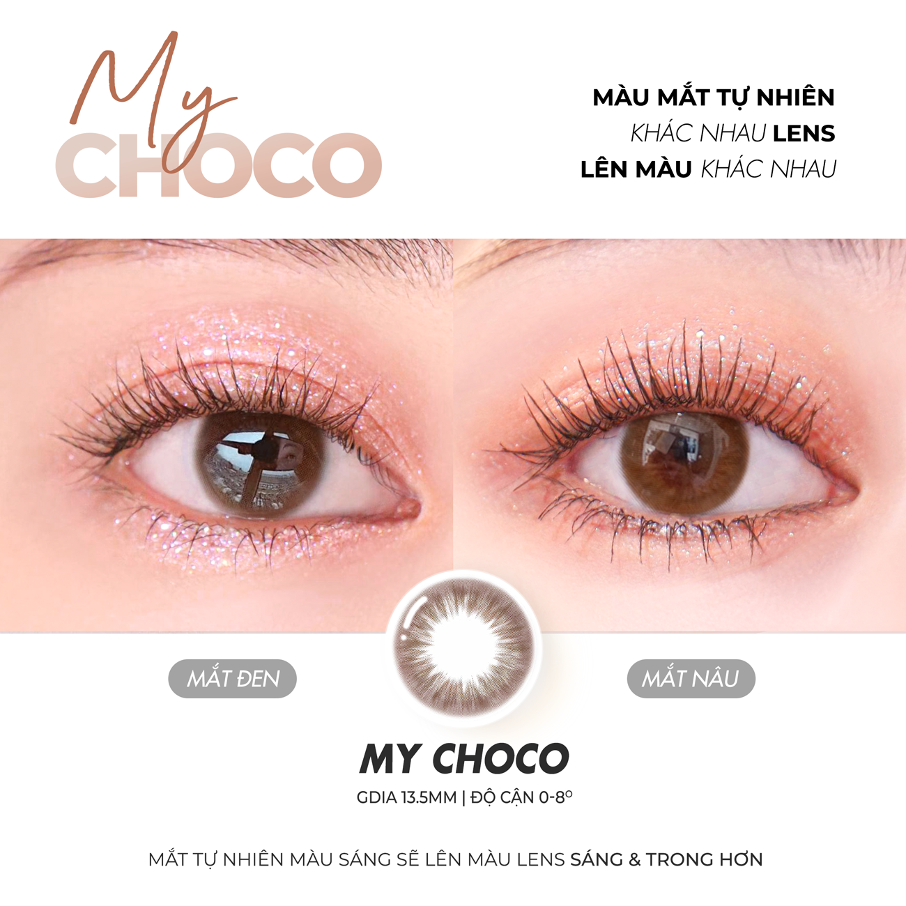 Kính áp tròng My Choco Silicone Hydrogel