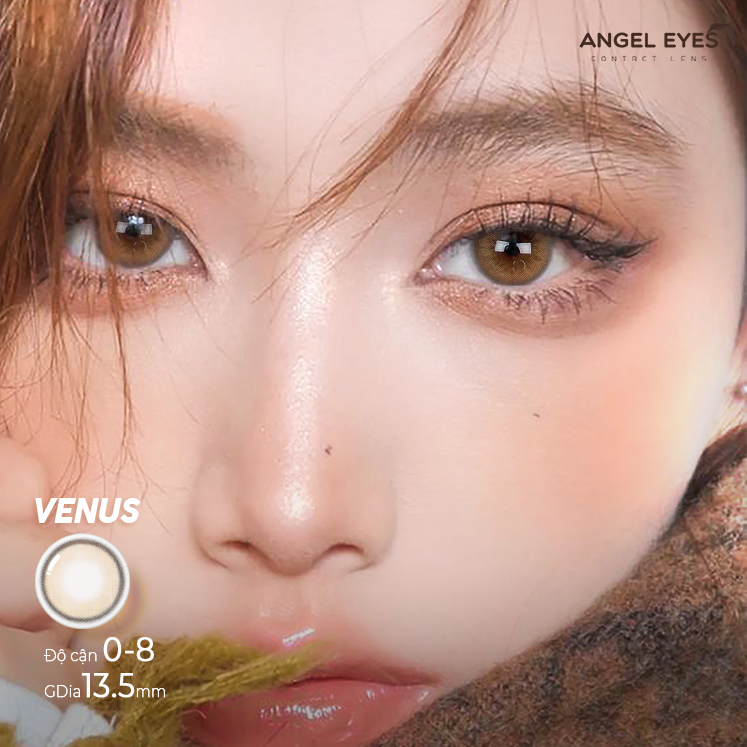 Kính áp tròng Silicone Hydrogel Venus Brown