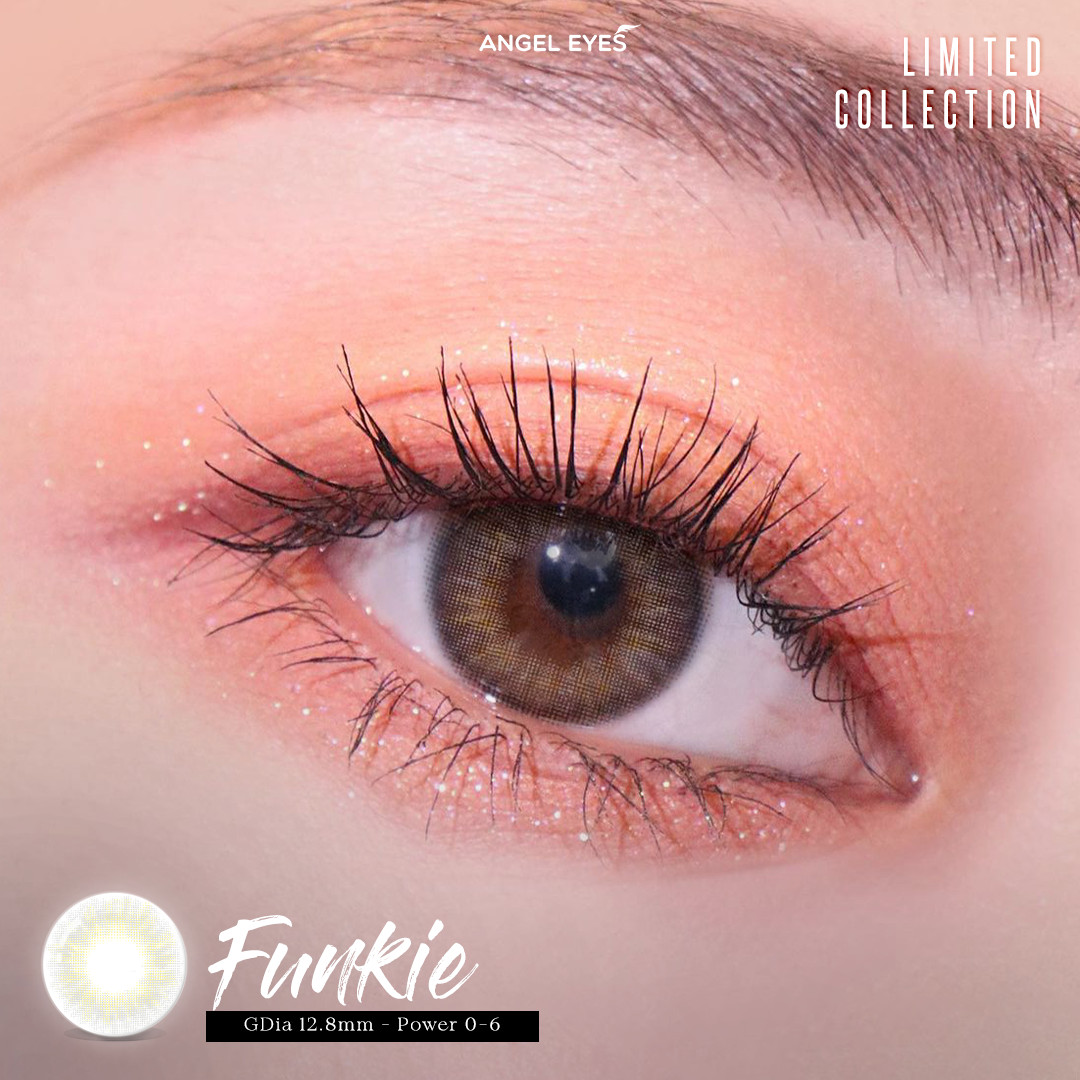 Kính áp tròng xám tây tự nhiên Funkie