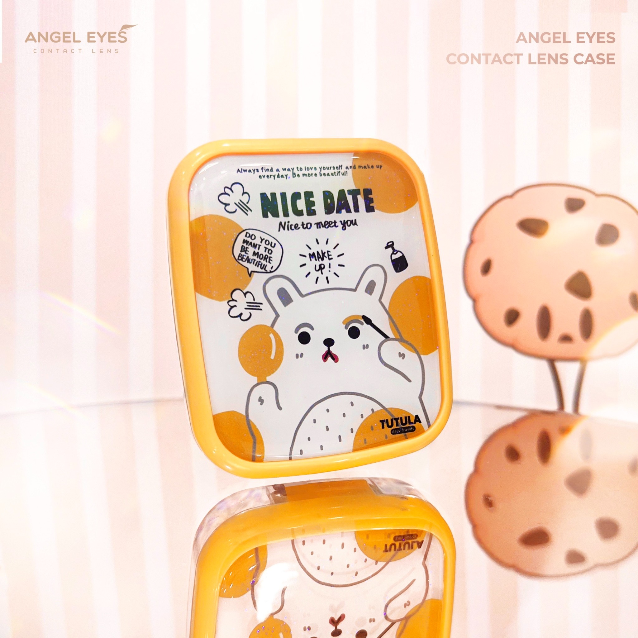 Khay đựng lens chữ nhật NICE DATE