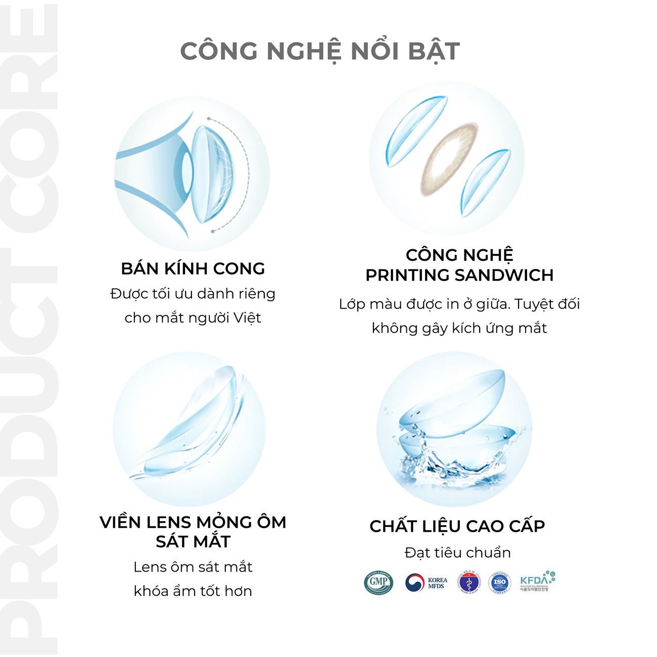 Lens nâu có độ cận Angel Eyes JEJU hiệu ứng loang màu như mắt ướt lens filter đang thịnh hành trên TikTok