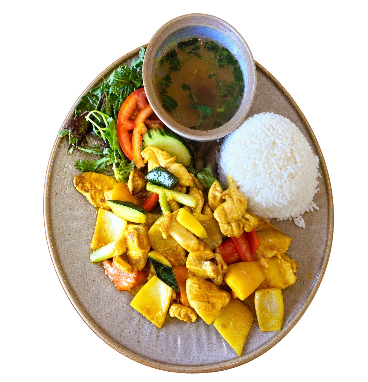 Huhn mit Mango-Sauce