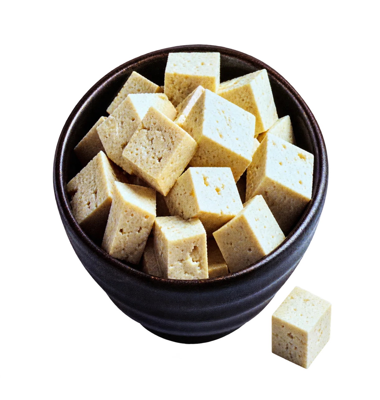 Tofu mit Erdnuss-Sauce