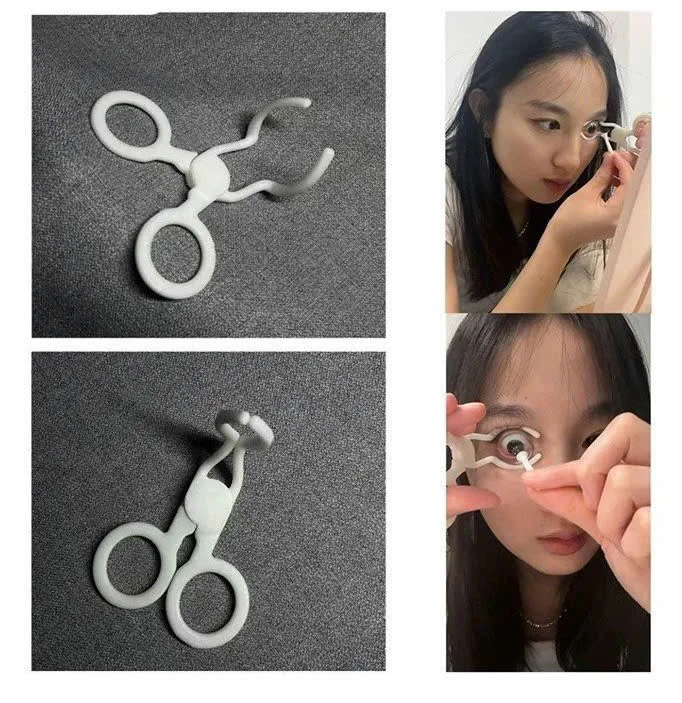 Kẹp giữ mí mắt hỗ trợ đeo kính áp tròng