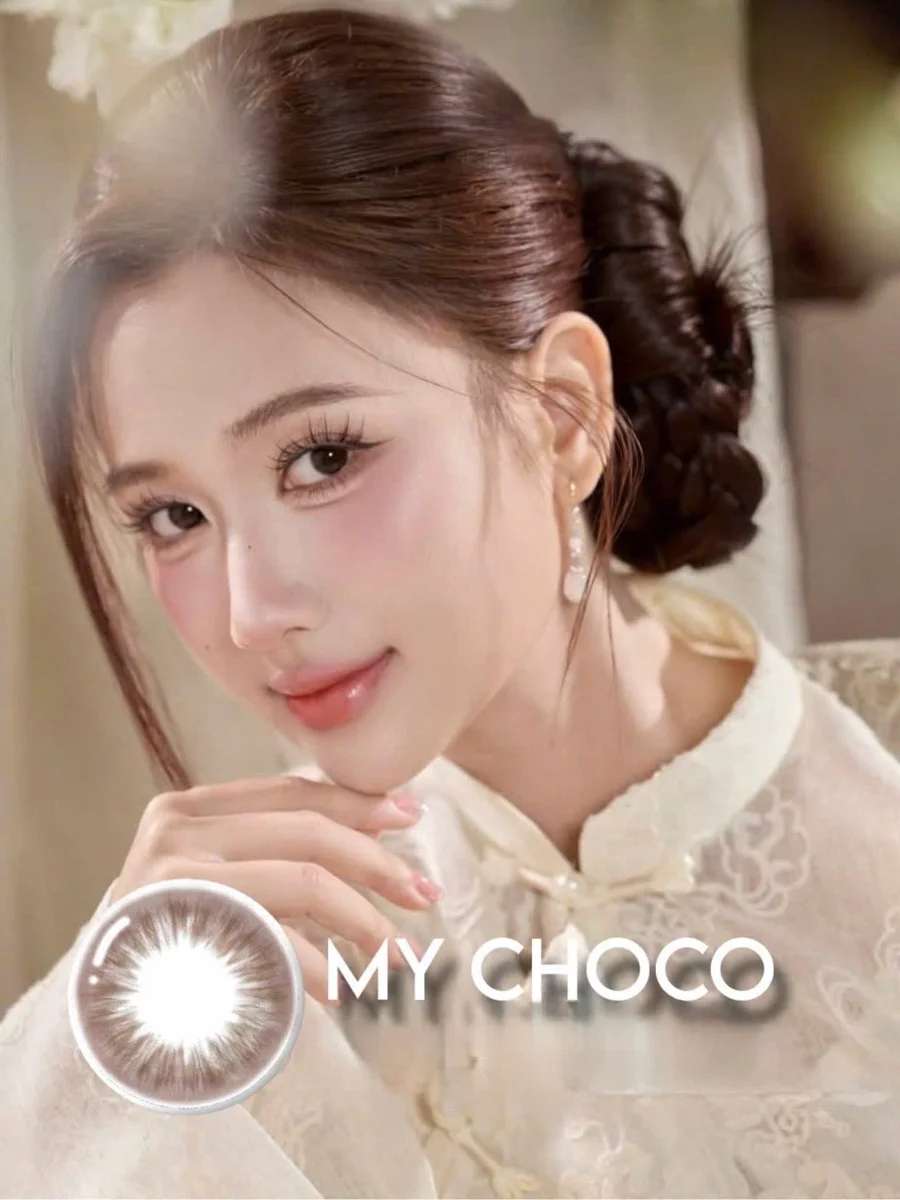 Kính áp tròng My Choco Silicone Hydrogel (3-6 tháng)