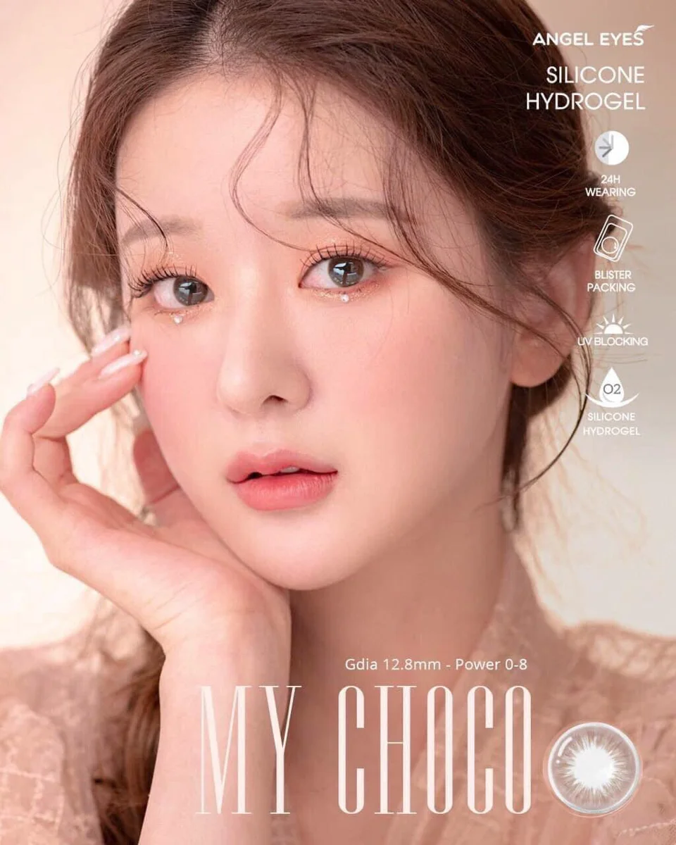 Kính áp tròng My Choco Silicone Hydrogel (3-6 tháng)