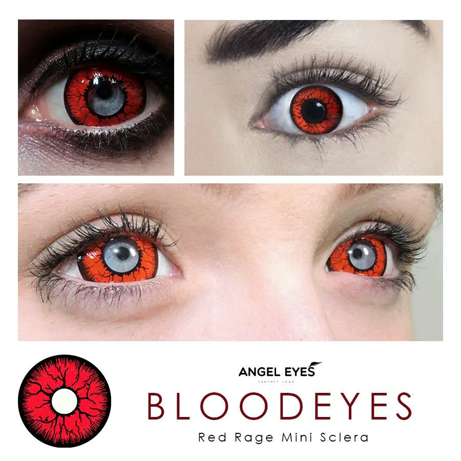 Kính áp tròng Cosplay Blood Eyes (3-6 tháng)
