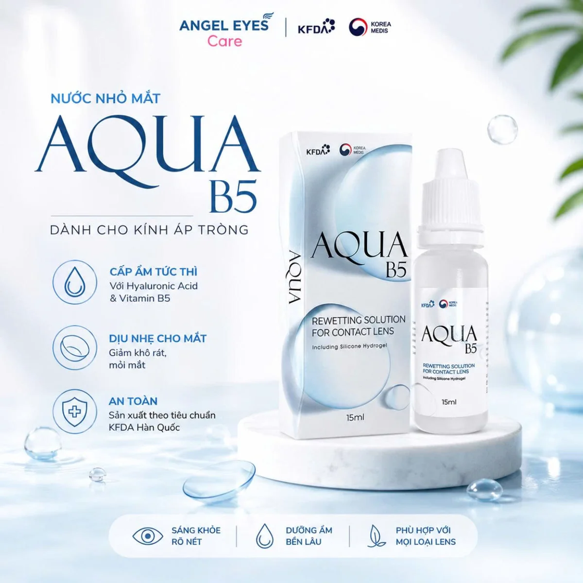 Nước nhỏ mắt Aqua B5 cao cấp